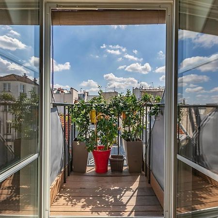 Paris Centre Dernier Etage Vue Ascenseur Διαμέρισμα Εξωτερικό φωτογραφία