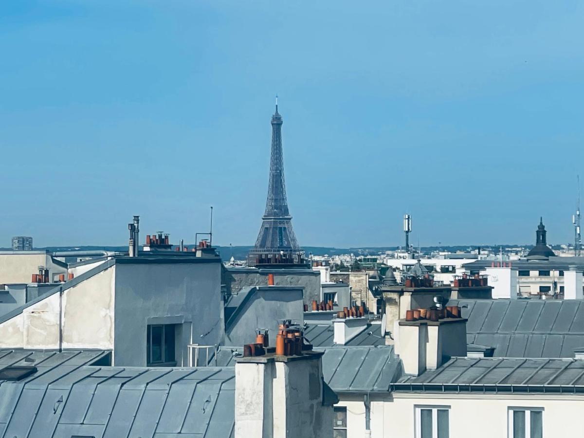 Paris Centre Dernier Etage Vue Ascenseur Διαμέρισμα Εξωτερικό φωτογραφία