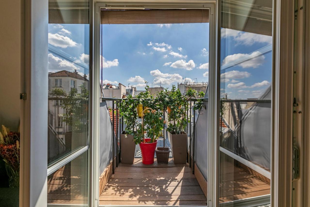 Paris Centre Dernier Etage Vue Ascenseur Διαμέρισμα Εξωτερικό φωτογραφία