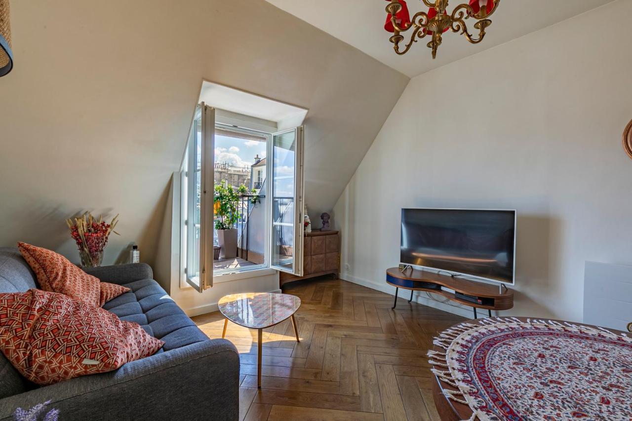 Paris Centre Dernier Etage Vue Ascenseur Διαμέρισμα Εξωτερικό φωτογραφία