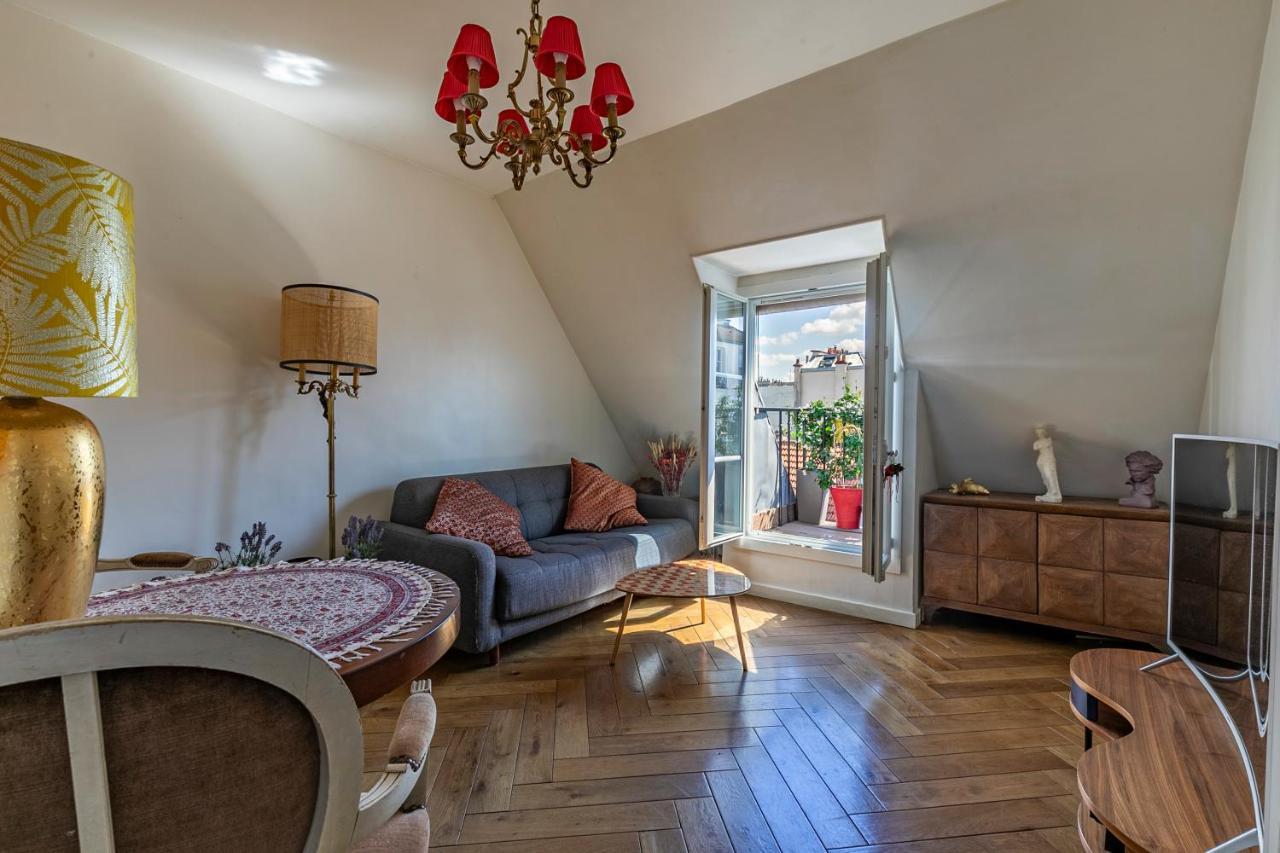 Paris Centre Dernier Etage Vue Ascenseur Διαμέρισμα Εξωτερικό φωτογραφία
