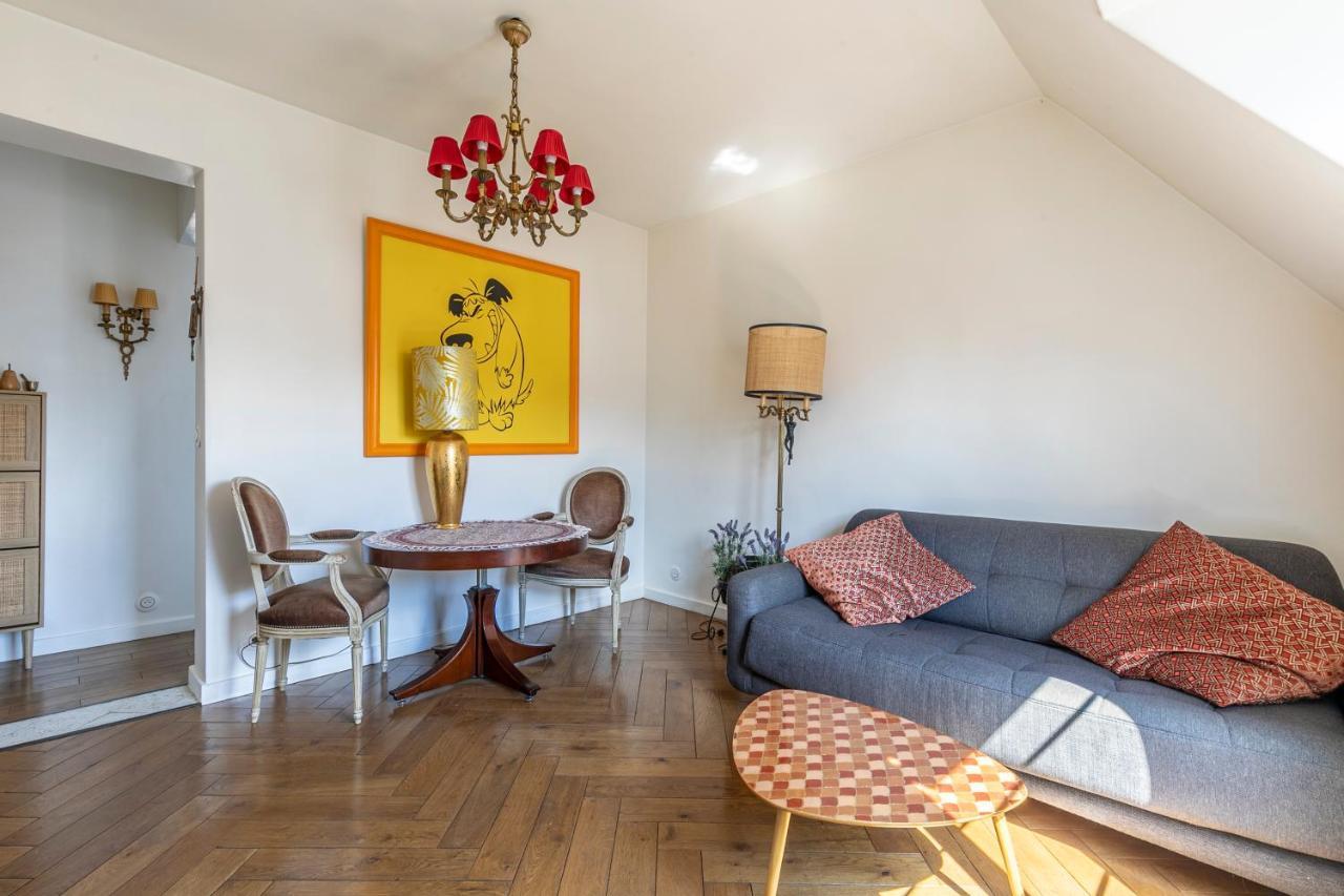 Paris Centre Dernier Etage Vue Ascenseur Διαμέρισμα Εξωτερικό φωτογραφία