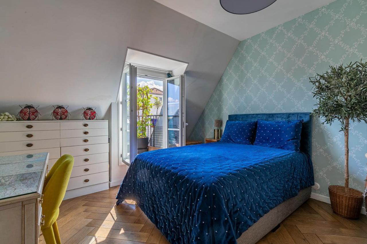 Paris Centre Dernier Etage Vue Ascenseur Διαμέρισμα Εξωτερικό φωτογραφία