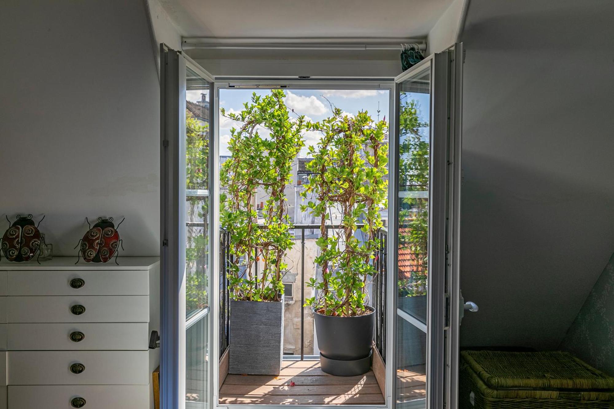 Paris Centre Dernier Etage Vue Ascenseur Διαμέρισμα Εξωτερικό φωτογραφία