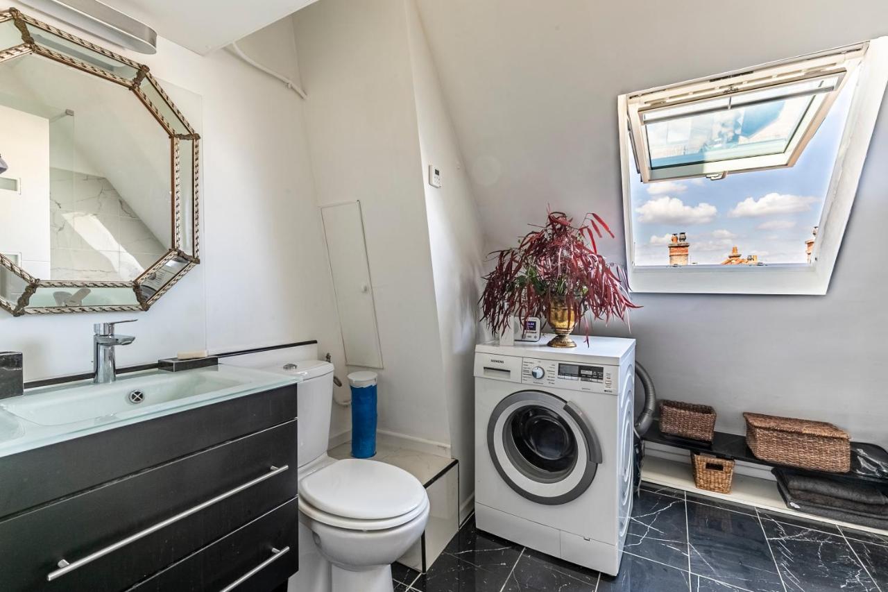 Paris Centre Dernier Etage Vue Ascenseur Διαμέρισμα Εξωτερικό φωτογραφία